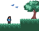 Pixel Art Scene